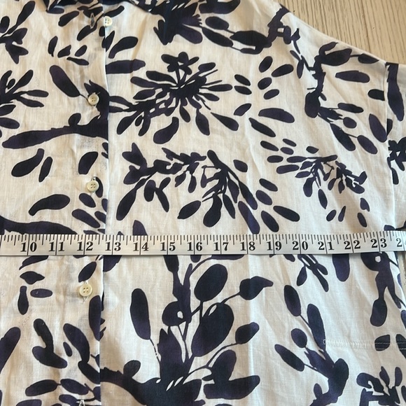 MARE ST BARTH 💯 LINNEN BUTTON DOWN SHIRT/DRESS Sz 42 or M - Picture 8 of 10